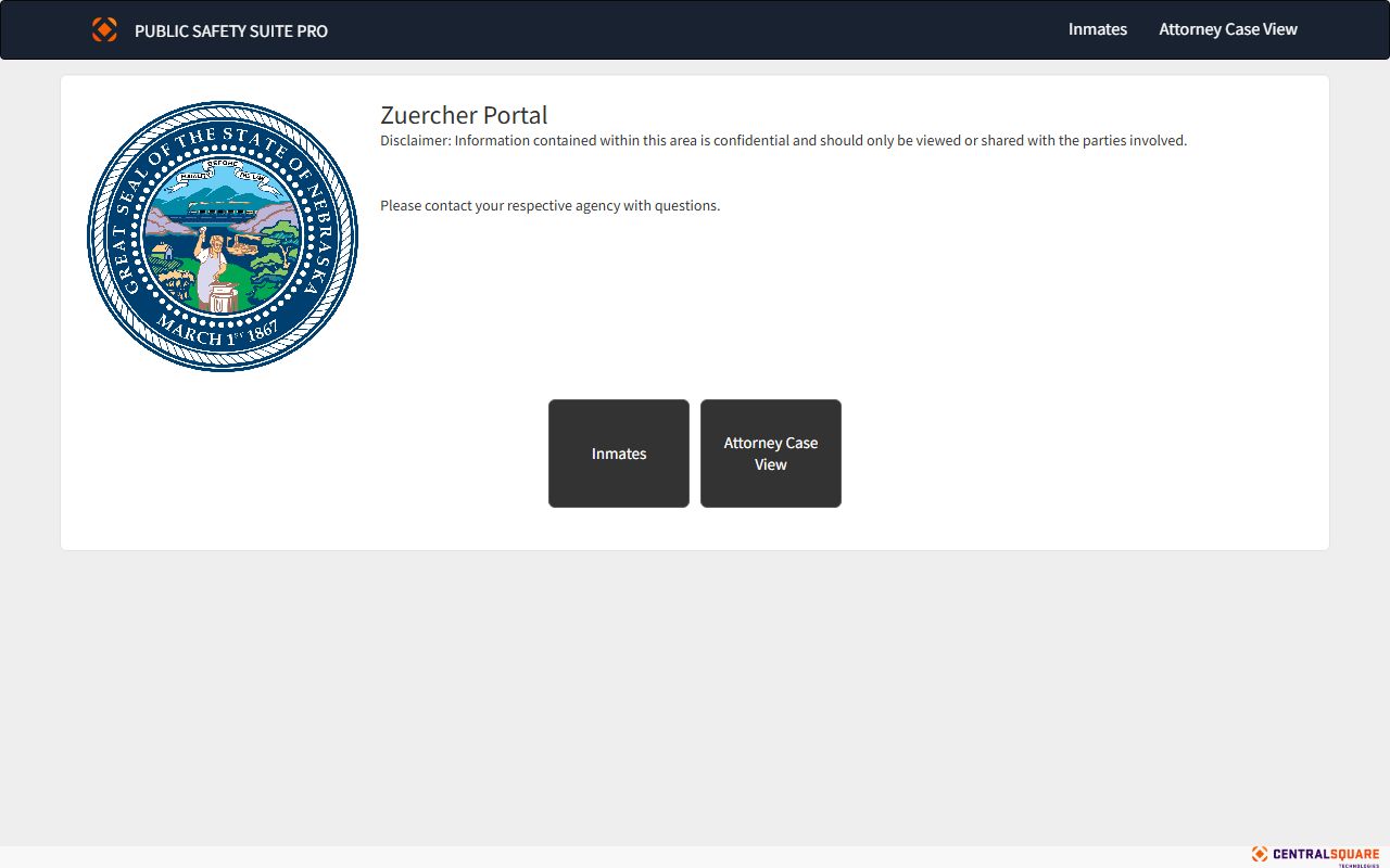 Seward County inmate roster search portal